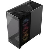 Corsair FRAME 4500X LX-R RGB LINK boîtier midi tower Noir | 2x USB-A | 1x USB-C | Verre Trempé
