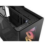 Corsair FRAME 4500X LX-R RGB LINK boîtier midi tower Noir | 2x USB-A | 1x USB-C | Verre Trempé