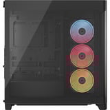 Corsair FRAME 4500X LX-R RGB LINK boîtier midi tower Noir | 2x USB-A | 1x USB-C | Verre Trempé