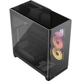 Corsair FRAME 4500X LX-R RGB LINK boîtier midi tower Noir | 2x USB-A | 1x USB-C | Verre Trempé