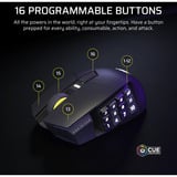 Corsair Scimitar Elite Wireless SE MMO, Souris gaming Gunmetal