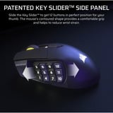 Corsair Scimitar Elite Wireless SE MMO, Souris gaming Gunmetal