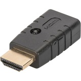 Digitus DA-70466 commutateur vidéo HDMI, Adaptateur Noir, HDMI, HDMI, HDMI, Noir, 3840 x 2160 pixels, 4K Ultra HD