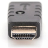 Digitus DA-70466 commutateur vidéo HDMI, Adaptateur Noir, HDMI, HDMI, HDMI, Noir, 3840 x 2160 pixels, 4K Ultra HD