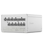 Fractal Design ION Gold 3 1000W White alimentation  Blanc, 3x PCIe, 1x 12V-2x6, Gestion des câbles