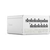 Fractal Design ION Gold 3 1000W White alimentation  Blanc, 3x PCIe, 1x 12V-2x6, Gestion des câbles