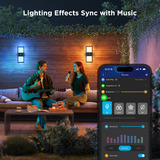 Govee Govee Smart Outdoor Wall light, Lampe 