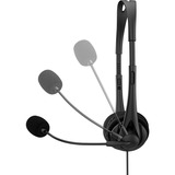 HP Casque stéréo USB G2, Casque/Écouteur Noir, Avec fil, Bureau/Centre d'appels, 90 g, Casque, Noir