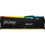 Kingston FURY 16 Go DDR5-6000, Mémoire vive Noir, KF560C36BBE2A-16, Beast RGB, EXPO