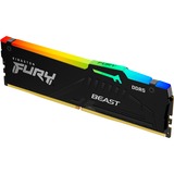 Kingston FURY 16 Go DDR5-6000, Mémoire vive Noir, KF560C36BBE2A-16, Beast RGB, EXPO