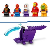 LEGO Marvel - Le QG des lanceurs de toile de l’équipe Spidey, Jouets de construction 10794