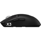 Logitech PRO X3 SUPERSTRIKE Wireless, Souris gaming Noir, 100 - 48 000 dpi