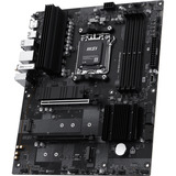 MSI PRO B840-S EVO WIFI6E carte mère socket AM5 Noir/Argent, AMD, Emplacement AM5, AMD Ryzen 7000 Series, AMD Ryzen 8000 Series, AMD Ryzen 9000 Series, Emplacement AM5, DDR5-SDRAM, 256 Go