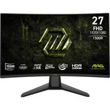 MSI  27" Moniteur gaming incurvé  Noir