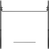 Res-Tech X1 Lateral Mount Universal, Montage Noir, Aluminium 10 mm