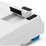 Sharkoon clavier gaming Blanc, Layout BE, Gateron G Pro 3.0 Yellow