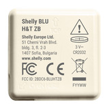 Shelly BLU H&T ZB, Capteur Blanc, Bluetooth 5, Zigbee