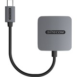 Sitecom Lecteur de cartes USB-C UHS-I (104 Mo/s) Gris