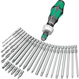 Wera Kraftform Kompakt 60 RA, Clés mixtes à cliquet Noir/Vert, Impérial, 17 pièces