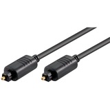 goobay Toslink, Câble Noir, 2 mètres
