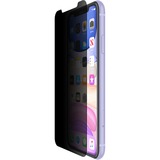 Belkin Protection d’écran SCREENFORCE InvisiGlass Ultra Privacy pour l'iPhone 11, Filtre de confidentialité