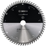 Bosch 2 608 837 736 lame de scie circulaire 25,4 cm 1 pièce(s) Bois dur, Bois tendre, 25,4 cm, 3 cm, 1,6 mm, 6000 tr/min, 2,2 mm