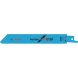 Bosch Lames de scie sabre S 922 AF Flexible for Metal, Lame de scie Sabre saw blade, Profil, Plaque métallique (fine), Bimétal, 1 mm, 10 cm, 1 pièce(s)