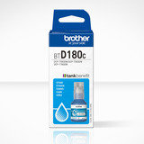 Brother BTD180C Bouteille d'encre cyan originale Original, Cyan, Brother, DCP-T580DW, DCP-T583DW, DCP-T780DW, 5000 pages, 1 pièce(s)