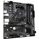 GIGABYTE A520M DS3H V2, Socket AM4 carte mère Noir/gris, RAID, Gb-LAN, Sound, µATX