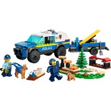 LEGO City - Entraînement mobile pour chiens policiers, Jouets de construction 60369