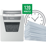Leitz IQ Office Paper Shredder P5, Broyeur de document Blanc