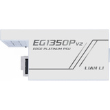 Lian Li Edge Platinum V2 alimentation 1350 watt Blanc, 1x 12V-2x6, 1x PCIe