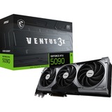 MSI GeForce RTX 5090 32G VENTUS 3X OC, Carte graphique 1x HDMI, 3x DisplayPort