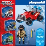 PLAYMOBIL City Action - Pompier et quad, Jouets de construction 71090