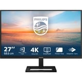 Philips 27E1N1900AE/00 27" 4K Ultra HD Moniteur Noir, 2x HDMI, 1x USB-C, 2x USB-A