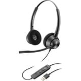 Poly EncorePro 320 Stereo USB-A casque on-ear Noir