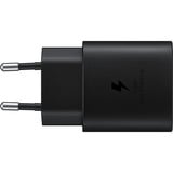 Samsung 25W Fast Charger USB-C Noir, 1x USB-C, avec câble