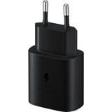 Samsung 25W Fast Charger USB-C Noir, 1x USB-C, avec câble
