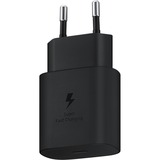 Samsung 25W Fast Charger USB-C Noir, 1x USB-C, avec câble