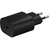 Samsung 25W Fast Charger USB-C Noir, 1x USB-C, avec câble