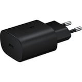 Samsung 25W Fast Charger USB-C Noir, 1x USB-C, avec câble