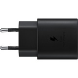 Samsung 25W Fast Charger USB-C, Chargeur Noir, avec câble