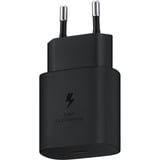 Samsung 25W Fast Charger USB-C, Chargeur Noir, avec câble