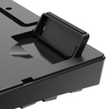 Sharkoon SKILLER SGB15 set de bureau Noir, Layout BE (AZERTY), Rubberdome, 100%, filaire (1,8 m), 2x USB