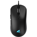 Sharkoon SKILLER SGB15 set de bureau Noir, Layout BE (AZERTY), Rubberdome, 100%, filaire (1,8 m), 2x USB