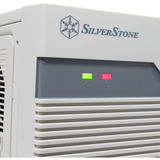 SilverStone SST-FLP01W boîtier HTPC Crème | 2x USB-A | 1x USB-C