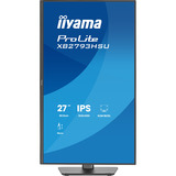 iiyama ProLite XB2793HSU-B1 27" Moniteur Noir (Mat), 1x DisplayPort, 1x HDMI, 2x USB-A, 120 Hz