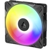 ARCTIC P14 Pro Reverse A-RGB ventilateur de boîtier Noir, 140 x 140 x 30 mm, PWM
