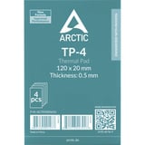 ARCTIC TP-4, Pad Thermique Gris, 4 pièces