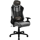 Aerocool DUKE AeroSuede Siège de jeu universel Noir, Gris, Siège gaming Gris/Noir, Siège de jeu universel, 150 kg, 125 kg, Nylon, Acier, Noir, Gris